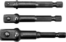 ZESTAW ADAPTEROW HEX 1/4",3/8",1/2"